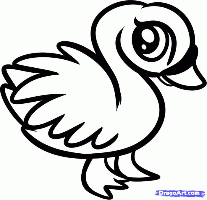 Adorable cute easy animal coloring pages