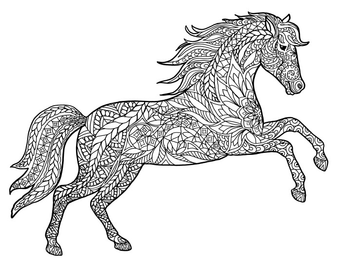 Animal coloring pages shapes