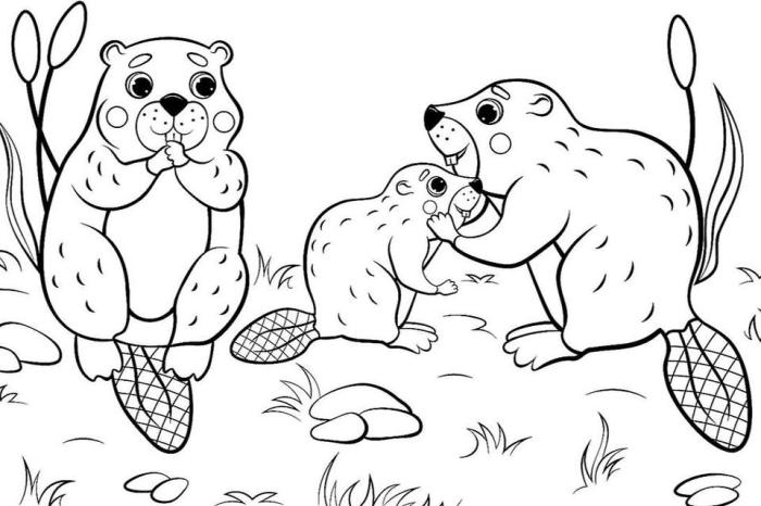 Coloring page animal printables