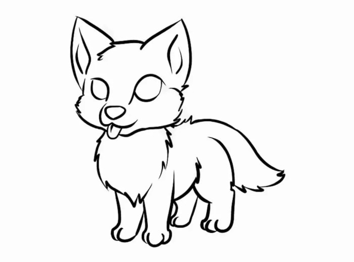 Anime chrismas wolves coloring pages