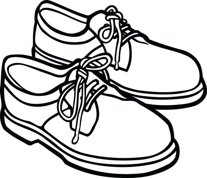 Animated pshoes coloring sheet