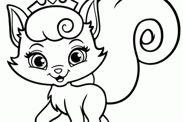 Animal coloring pages kittens