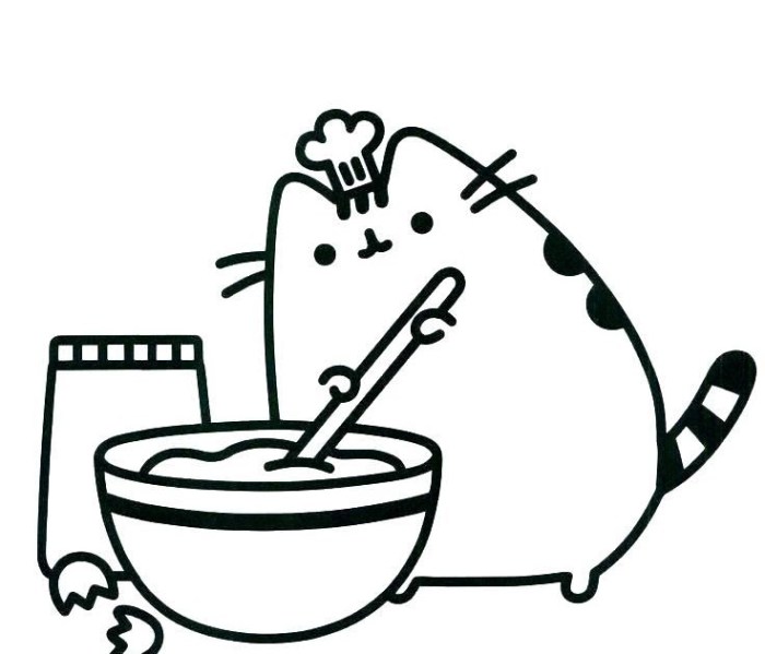 Coloring pages animals in food