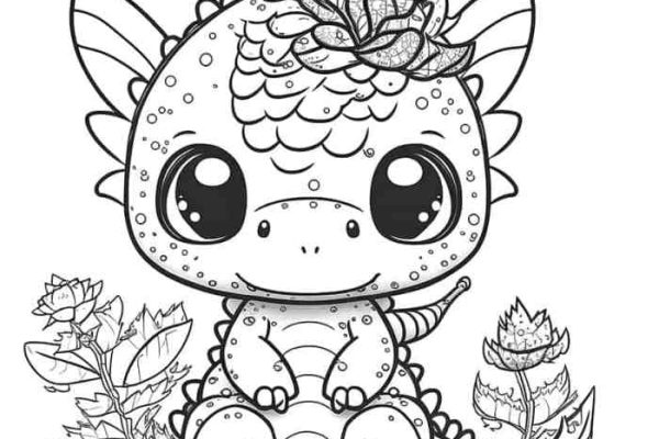 Animal nature coloring pages