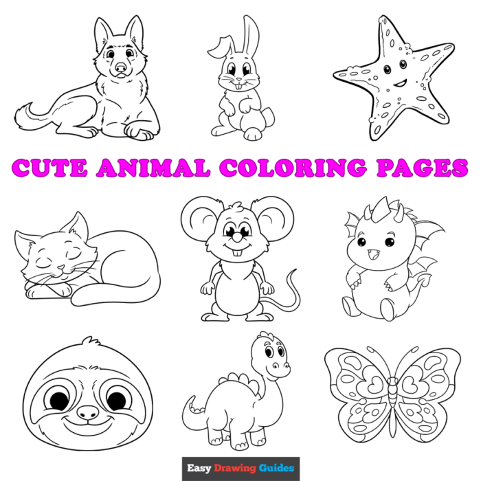 Coloring pages design animal