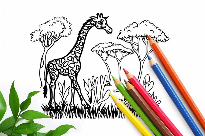 Animal coloring pages facts