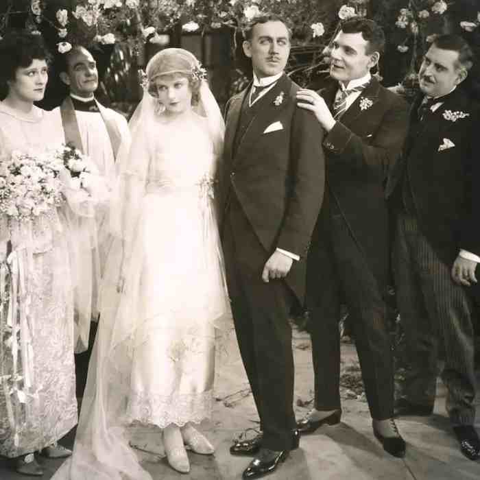 Vintage 20s wedding dress