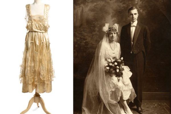 1920s vintage wedding dresses