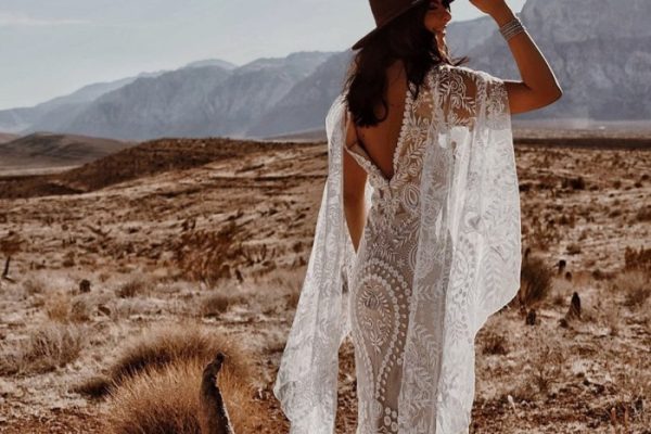 Boho wedding dress cheap