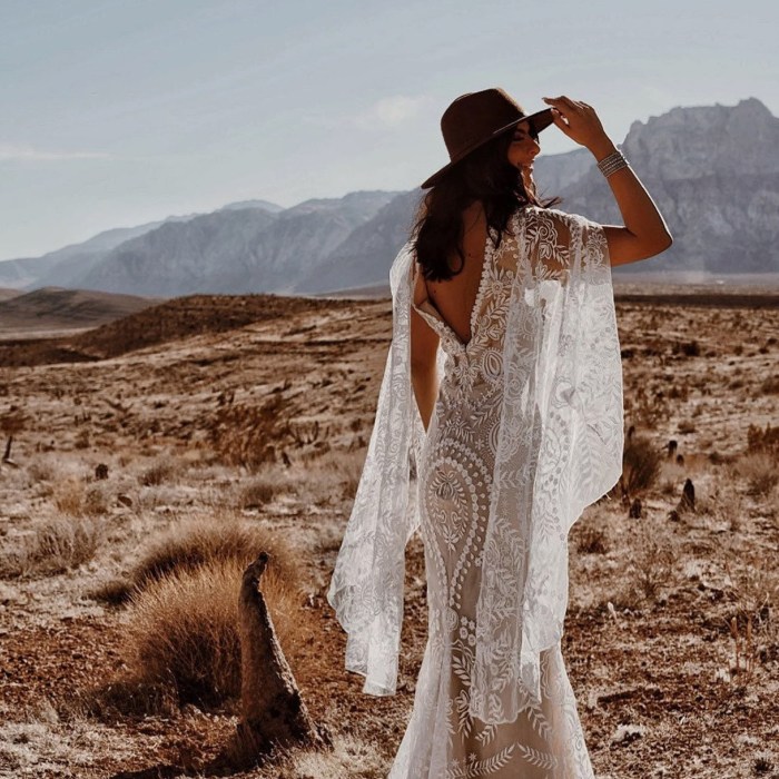 Boho wedding dress cheap