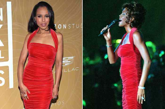 Whitney houston wedding dress