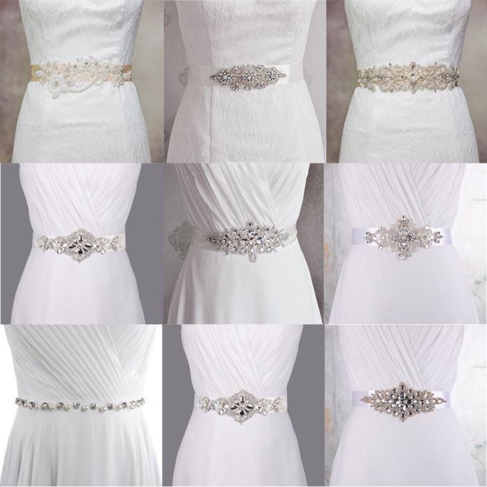 Accessories for a wedding dress