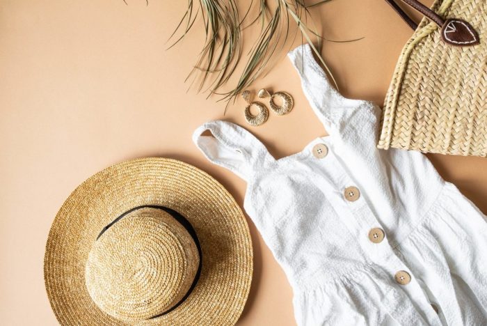 White wedding dresses for the beach