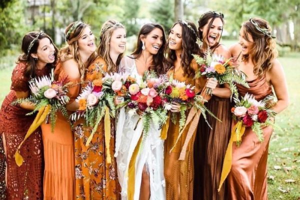 Fall outdoor wedding dresses